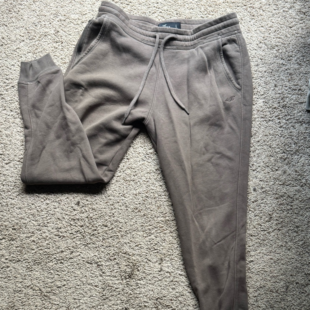 Hollister brown Jogger Pants